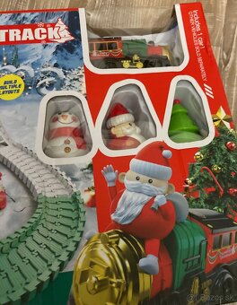 Hračka Vianočný vláčik na baterky/Nové - 7