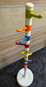 Stojanový Vešiak na bielizeň ikea/KROKIG biely / viacfarebný - 7