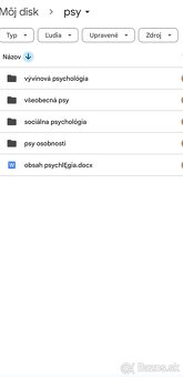 Psychológia podklady na prijímacie skúšky - 7