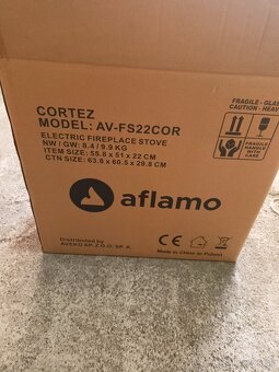 Elektrický krb aflamo cortez - 7