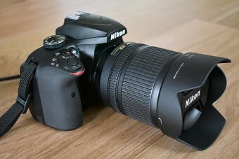 Nikon d3400 s bluetooth - VR objektiv 18-105 AF 1 tis. cvak. - 7