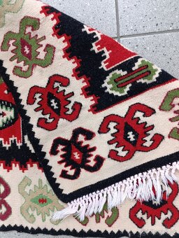 Super tkaný vlnený koberec - 7