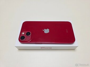 APPLE IPHONE 13 128GB RED,BATERKA 100% - 7