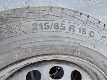 Letne kolesa na dodávku 5x108 r16 215/65 r16c - 7