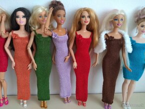 šaty pre rôzne bábiky barbie ken chelsea kelly stacie evi - 7