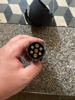 Predám 7-pin zásuvku a zástrčku TESAT pre príves/vozík - 7