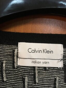 CALVIN KLEIN originál merino damsky svetrik S/M - 7