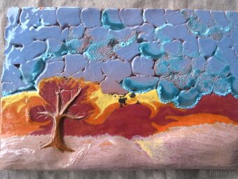 umelecká keramika  - strom - 7