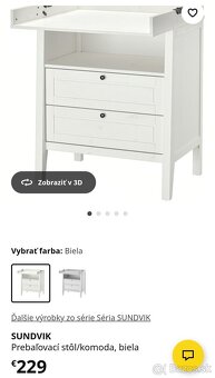 Prebaľovací pult SUNDVIK - 7