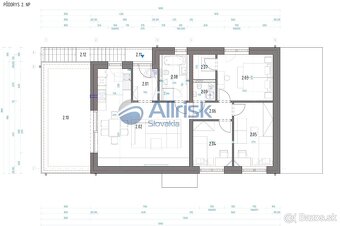 REZERVOVANÉ Novostavba : 4-izbový byt 111m2 so záhradou a - 7