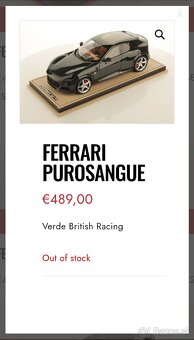Ferrari Purosangue | MR Collection 1/18 - 7