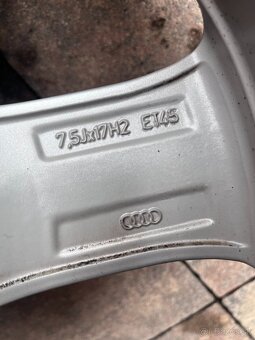 Predám org.hlinikové disky--Audi--R17 - 7