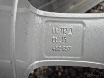 Zimná sada 5x112 R17 ET43 Borbet Škoda Seat Volkswagen - 7