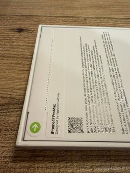 ⭐️ Apple iPhone 17 Pro Max 256GB, oranžový, nerozbalený - 7