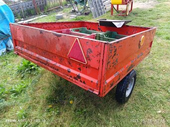 Vlečka za malotraktor - 7