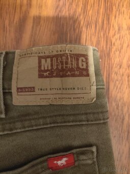 Mustang Jeans – pánské kalhoty, hnědé - 7