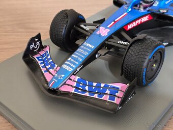 Fernando Alonso (Alpine A522 BWT) 1:18 VC Monaco 2022 7th. - 7