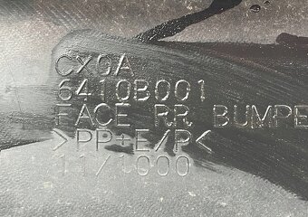 Mitsubishi Lancer X HB 2007- zadný nárazník - 7