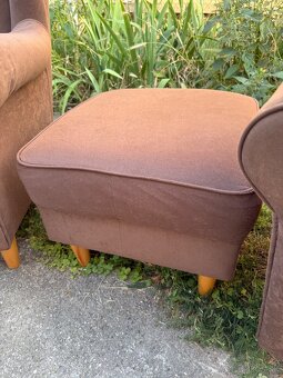 Kreslá s taburetkou - 7