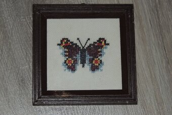 Vyšívané motýle - 7