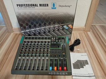 Nový mix s USB, 8x vstup na mikrofón - 7