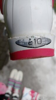 Predám detský lyžiarsky set Elán - 7