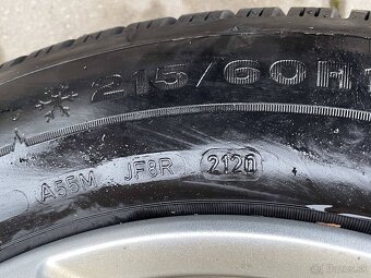 skoda Alu Disky zimné 5x112 ET45 215 60 16 Audi VW - 7