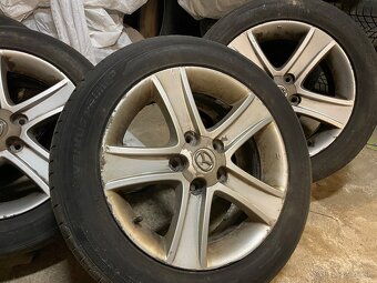 Predám originál disky plus letné pneu z Mazda 6 205 55 r16 - 7