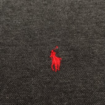 Polo Ralph Lauren sport sivá polokošeľa s krátkym rukávom M - 7
