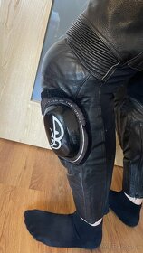 Pánska koženná moto kombinéza - 7