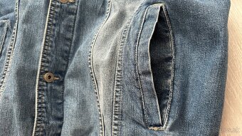 Pánska,kvalitná džínsová bunda DIESEL - veľkosť XL - 7