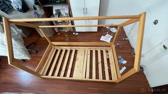 Detská posteľ v tvare domčeka - 7