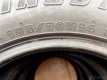 185/70 R14 zimné pneumatiky - kompletná sada - 7