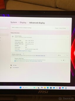 MSI Vector 16HX (i9, RTX 4080) - 7