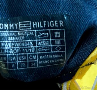 Predám plátené tenisky Tommy Hilfiger - 7