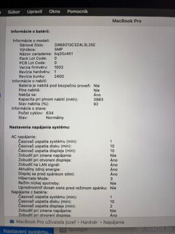 MacBook PRO 13”(2019) 8/128GB - 7