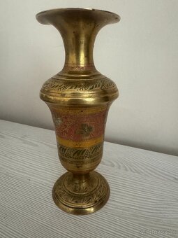 Mosadzne vázy - 2ks - 7