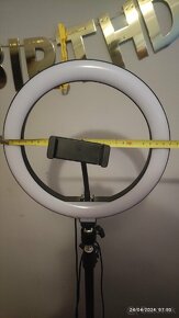 Ring Lampa / stojan - na kamerovanie a fotenie, tiktok atd - 7