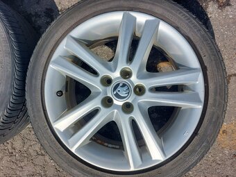 ELEKTRÓNY ŠKODA R16 5X100 6,5JX16 ET43 5J0601025M - 7