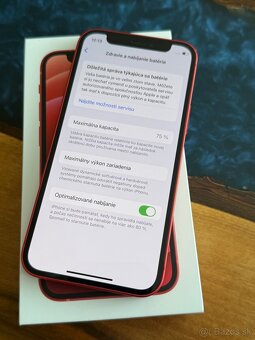 iPhone 12 mini 64gb Product Red originalny top stav - 7