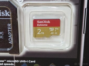 2x paměťová karta SanDisk microSDXC 2TB Extreme s fakturou - 7