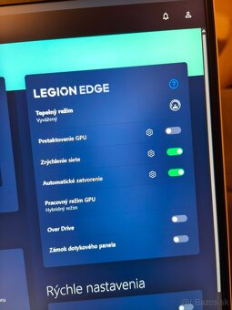 🎮 Predám herný notebook Lenovo Legion 5 Pro (16IAH7H) 🎮 - 7