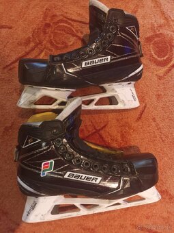 Brankárske korčule Bauer Supreme 1s, BEZ NOŽů a TKANIČEK - 7