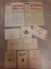 Zberatelstvo,,rozne retro,záručné listy, - 7