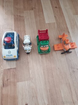 Lego Duplo - auta , motorka , lietadlo - 7