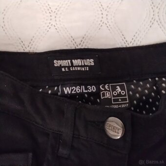 Dámske Moto Džínsy Spirit Motors W26/L30 CE - 7