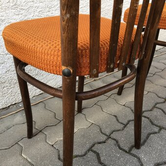 Legendarne retro Stolicky TON drevene 2ks - 7