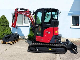 Predvádzacie pásové rypadlo Yanmar ViO38 bager (3,9ton) - 7