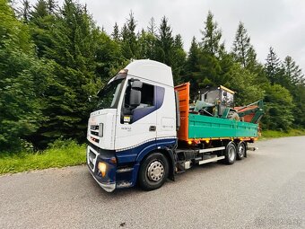 Odťah a preprava techniky-Iveco Stralis 420,nosnosť 15ton - 7