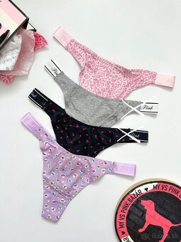 Victoria’s Secret Pink tanga nohavičky L - 7